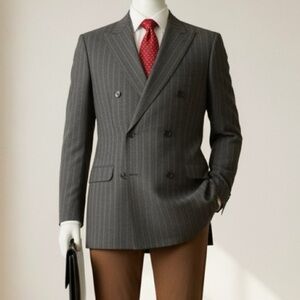 Cerruti 1881 Stuards Europa wool Double Breasted 44L